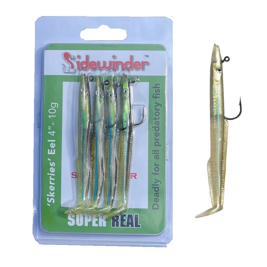 Sidewinder Skerries Eels 6 25g Bluey